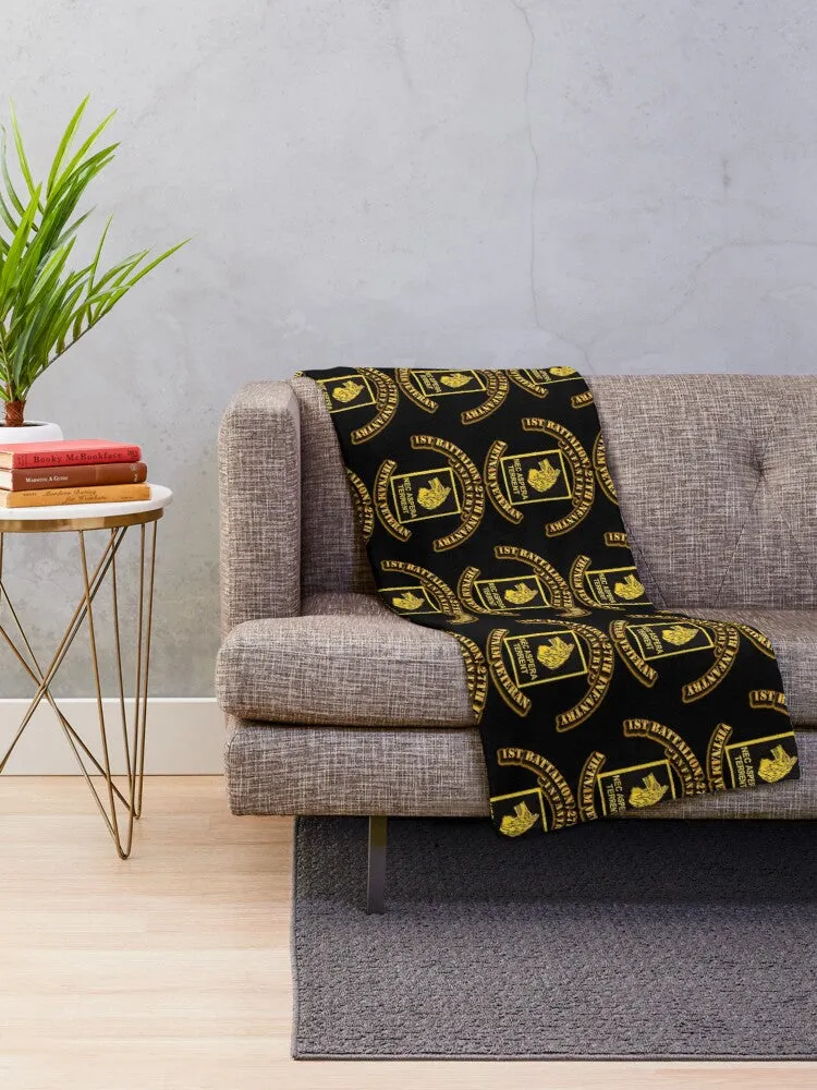 1st Battalion, 27th Infantry Throw Blanket