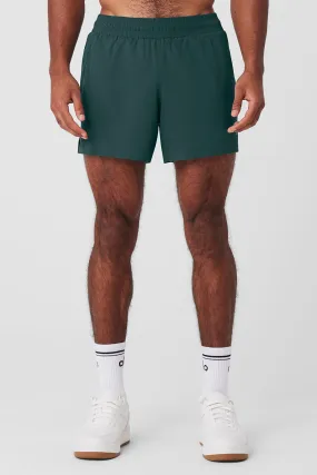 5" Adapt Running Short - Midnight Green