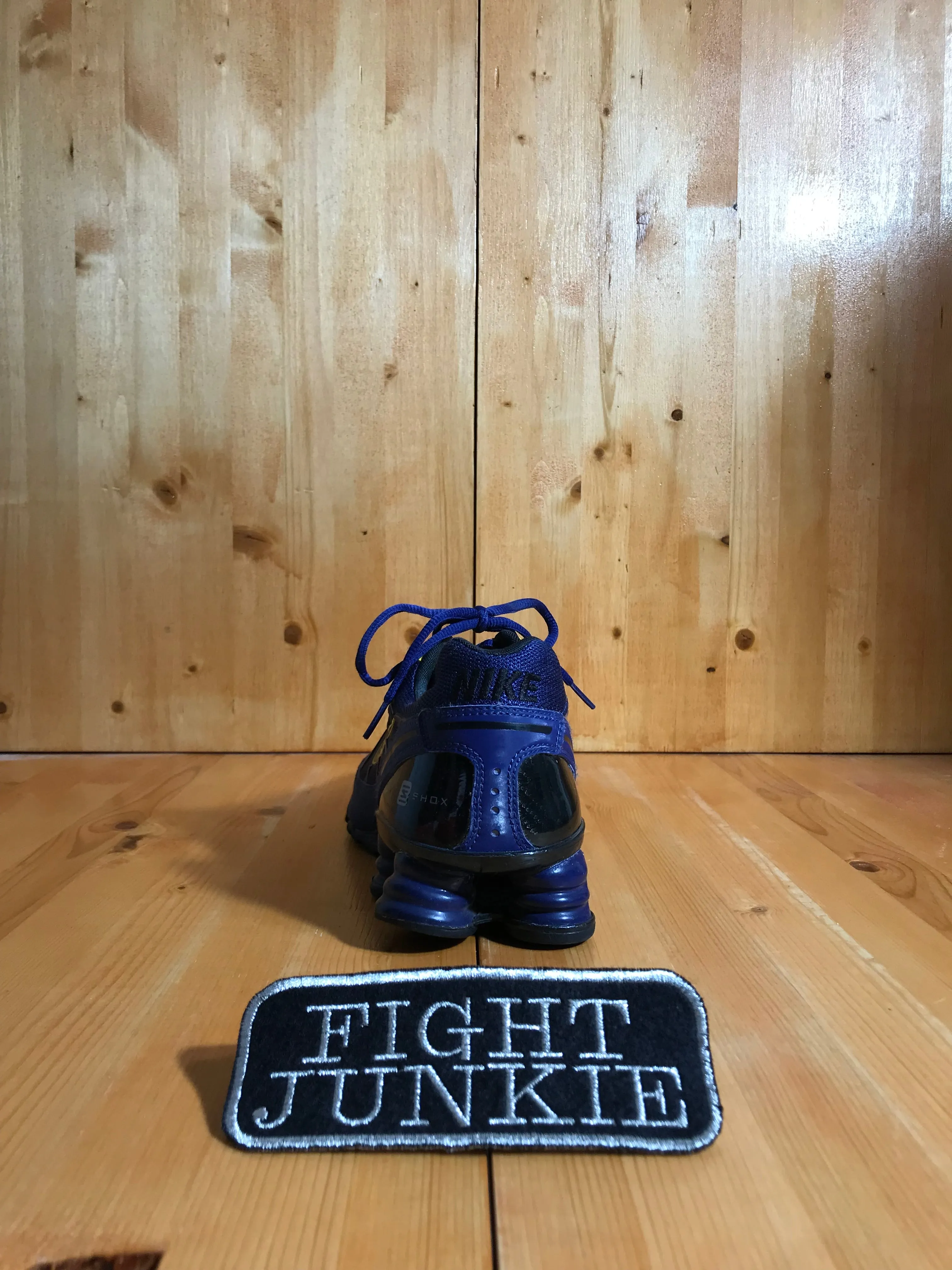 AMPUTEE NIKE SHOX TURBO 6 ID BLUE YELLOW Mens Size 11.5 Running Training Shoe Sneaker Left Only 326840-994
