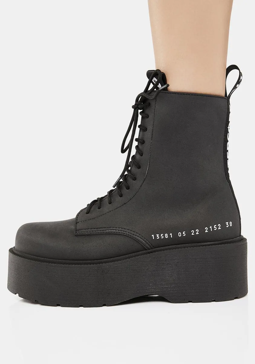 Auren Nubuck Combat Boots