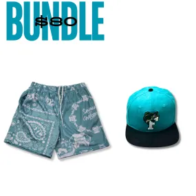 *Bundle*SYC Paisleys Mesh Shorts "frosted mint"