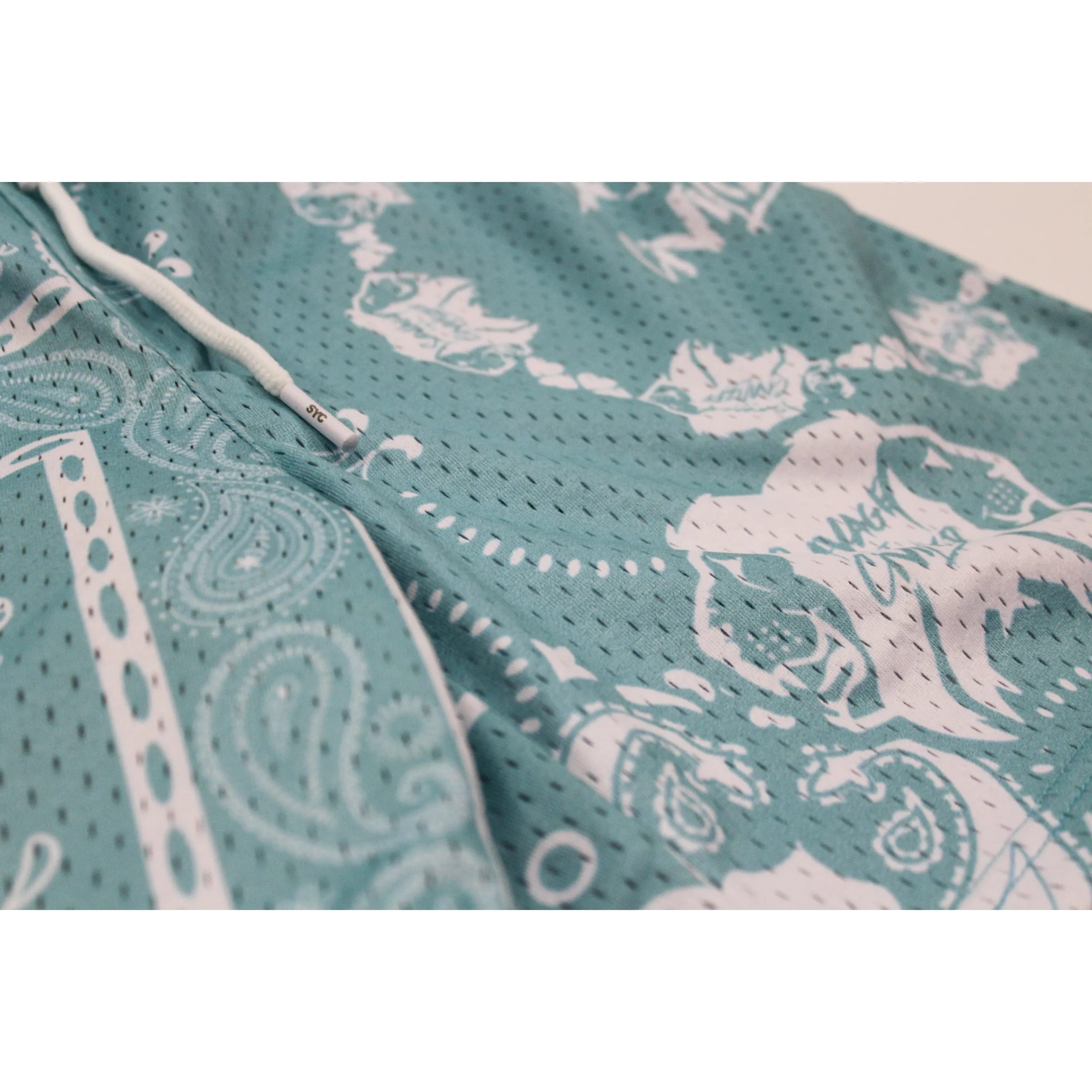 *Bundle*SYC Paisleys Mesh Shorts "frosted mint"
