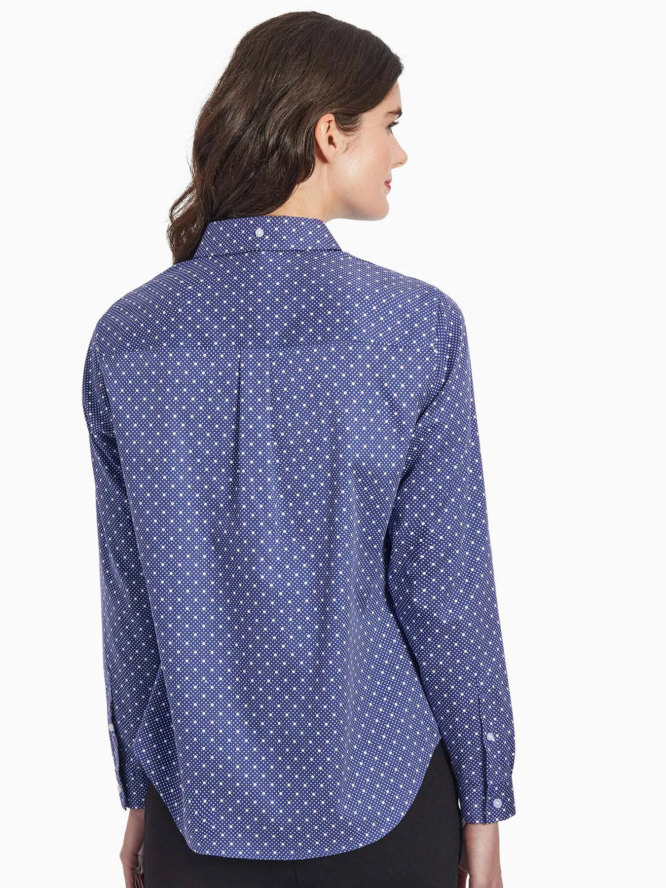 Dotted Easy Care Oxford Shirt