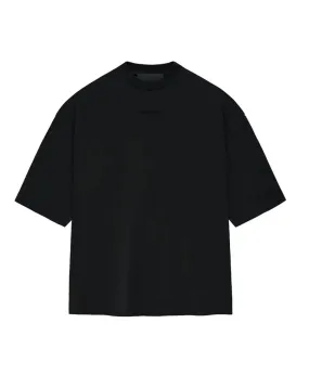 Fear Of God Essentials Small Logo Jet Black Tee