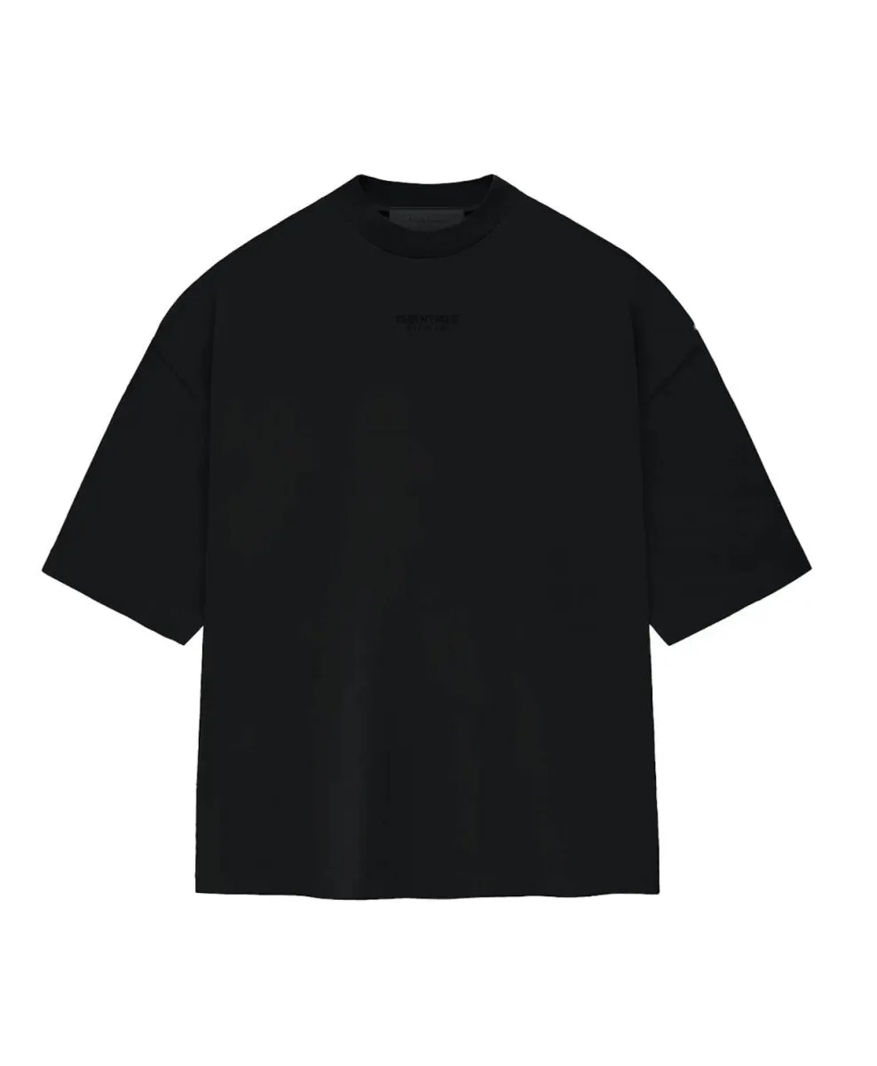 Fear Of God Essentials Small Logo Jet Black Tee