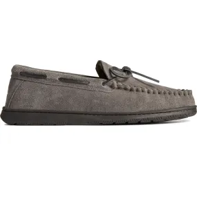 Men's Doyle Moccasin Slippers Charcoal