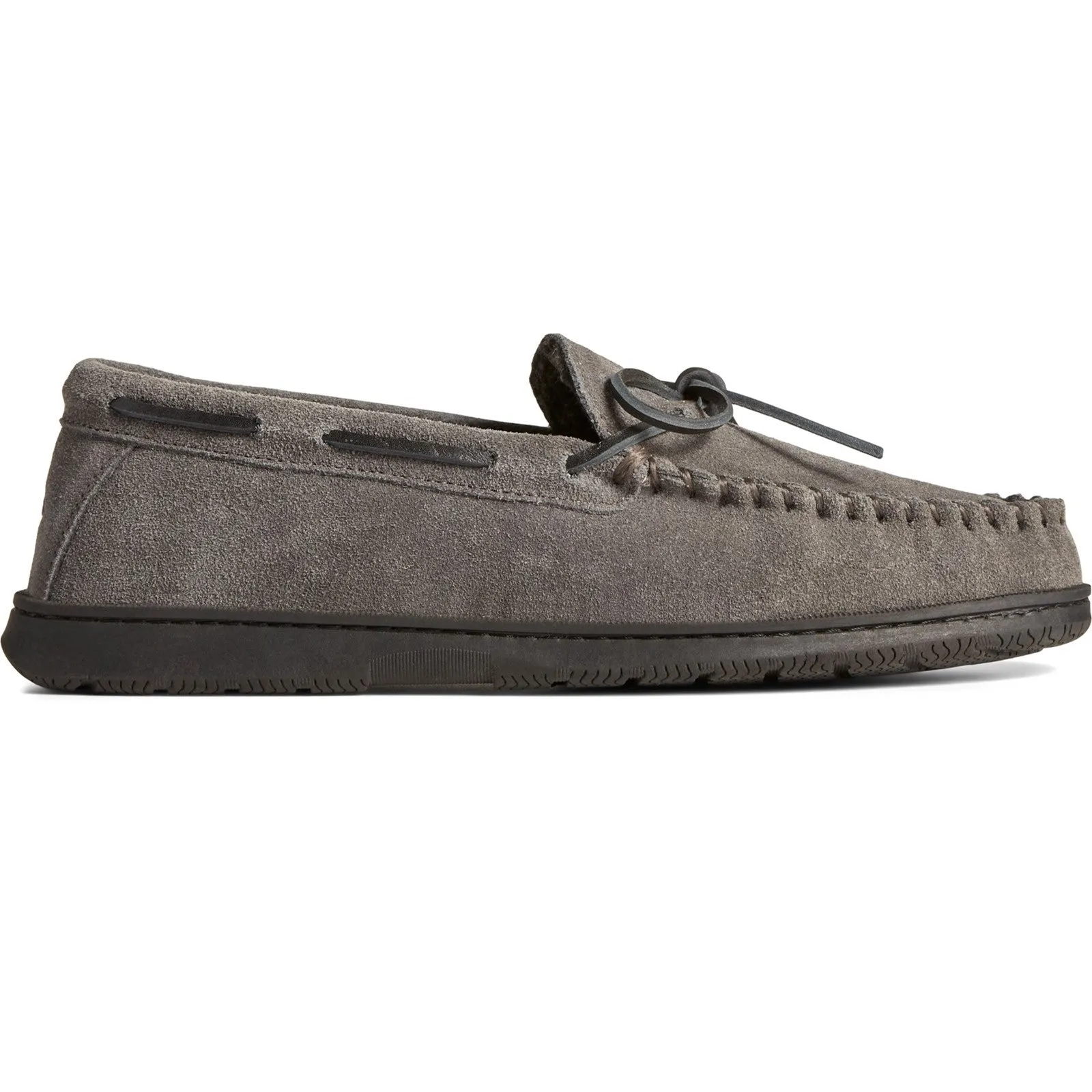 Men's Doyle Moccasin Slippers Charcoal