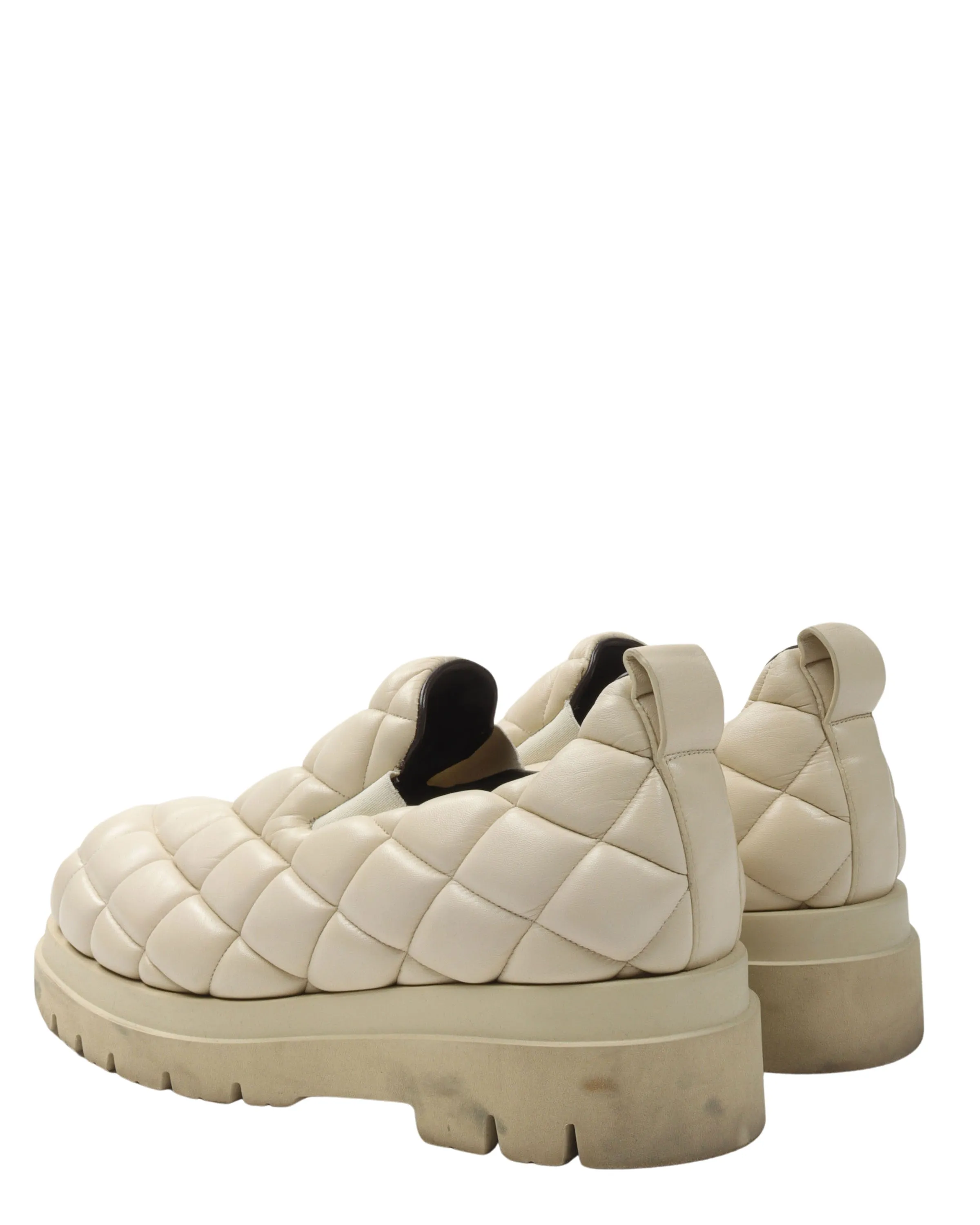 Quilted Slip On Shoes