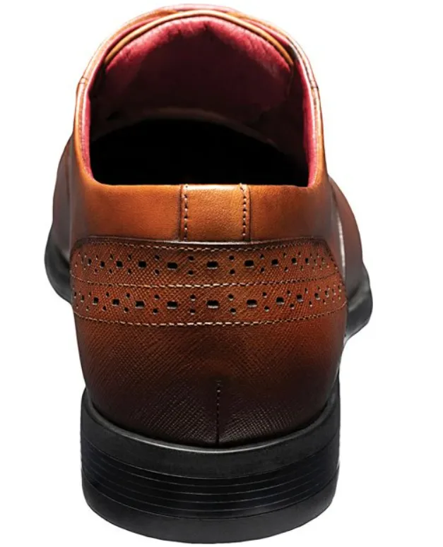 Stacy Adams Heath Cap Toe Oxford Cognac 25414